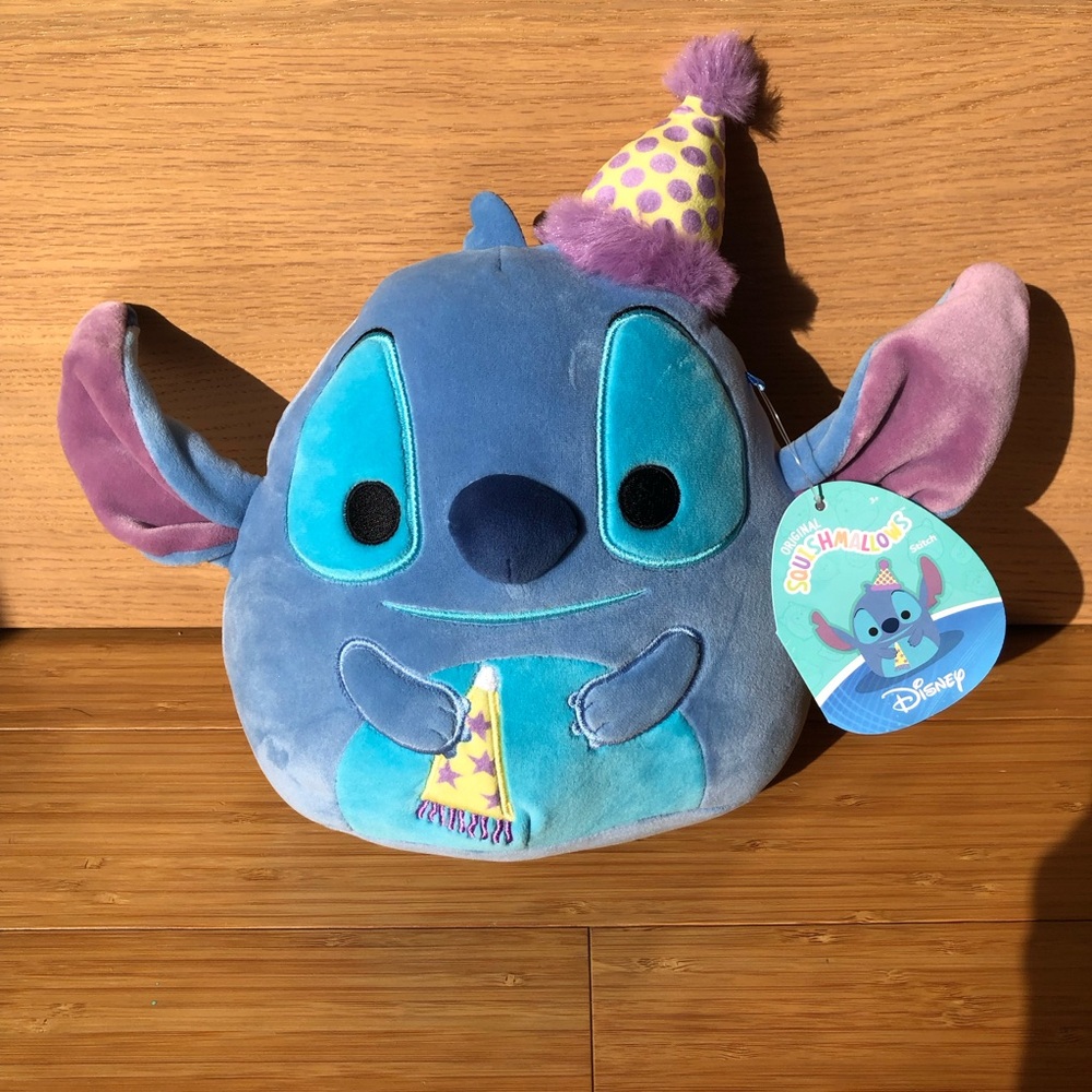 Disney Blue & Purple Stitch Party Plush Kids Accessory